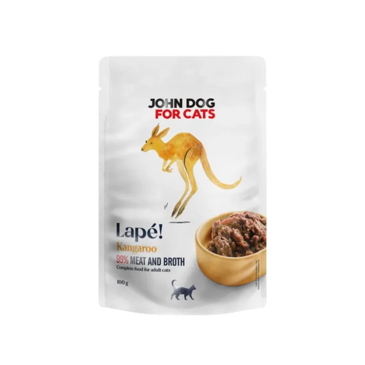 mokra-karma-dla-kota-saszetka-lape-kangur-100-g-przod-john-dog-768x768.webp